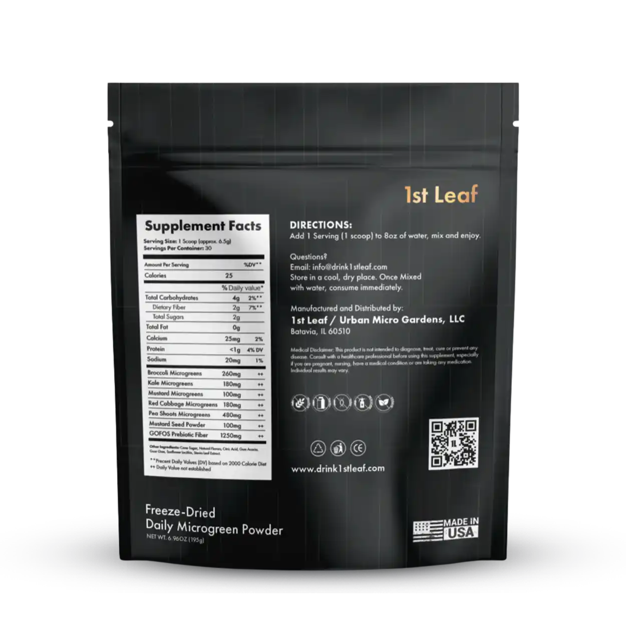 1L Microgreen Powder